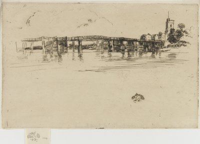 The Little Putney, No. 1, 1879 by James Abbott McNeill Whistler